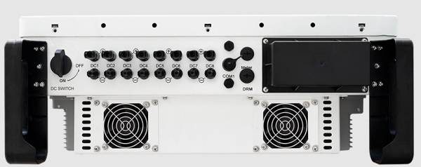 Hibridinis inverteris Solis 8 kW trifazis, 2 MPPT žiedai, 97,7% efektyvumas